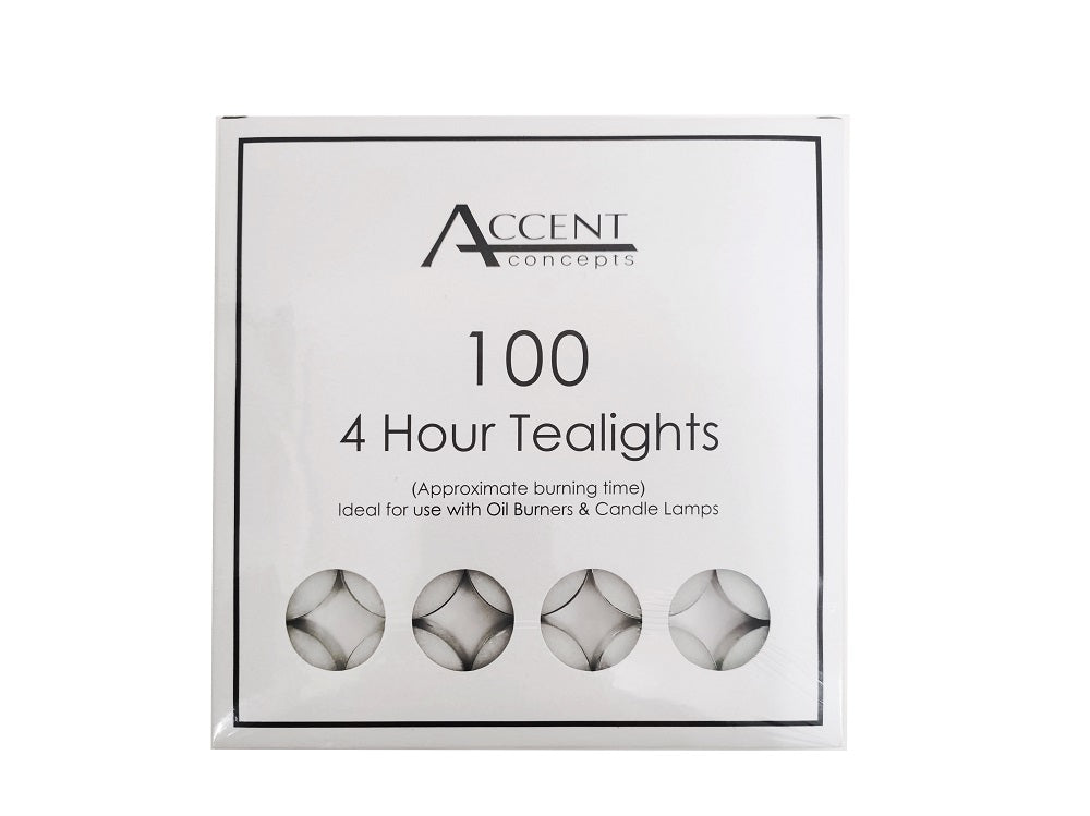 bulk 1000 Accent 4 Hour Tealight Candle V637-TLH32177
