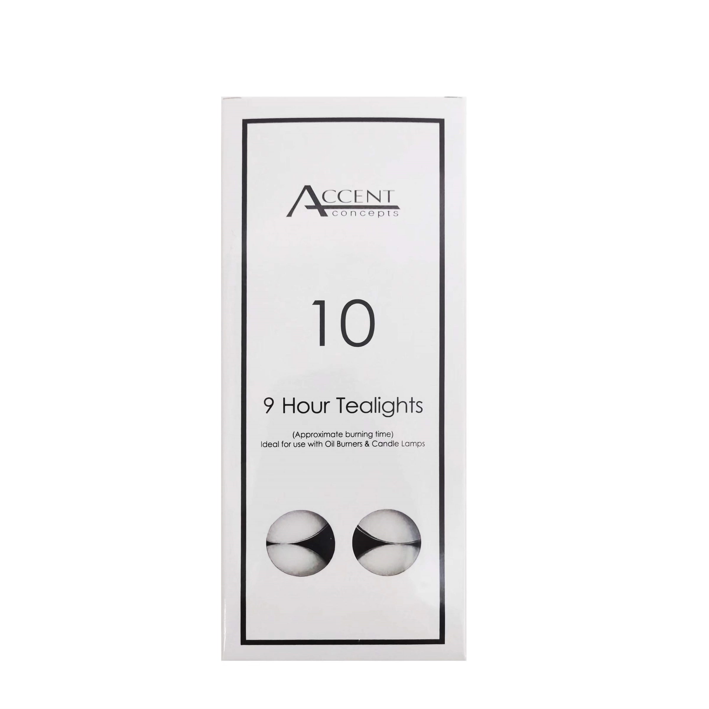bulk 60 Accent 9 Hour Tealight 10 Pack V637-TLH32178