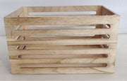 Wood Crates Natural 40x22cm V637-WDB35974
