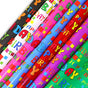bulk 50 Happy Birthday Gift Wrap 70cmx3m 38mm Core V637-WRP33968