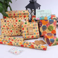 bulk 50 Kraft Everyday Designs Gift Wrap 300cm V637-WRP34203