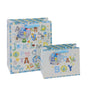 bulk 24 Medium Baby Boy Gift Bag 2 Asst 23cm V637-WRP36925