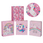 bulk 24 Medium Unicorn Dreams Gift Bag Assort 18x24cm V637-WRP38469