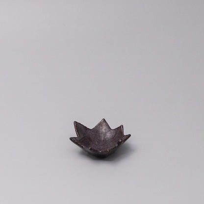 Sauce Dish Maple Leaf 6cm Rasin V637-Y2505-62