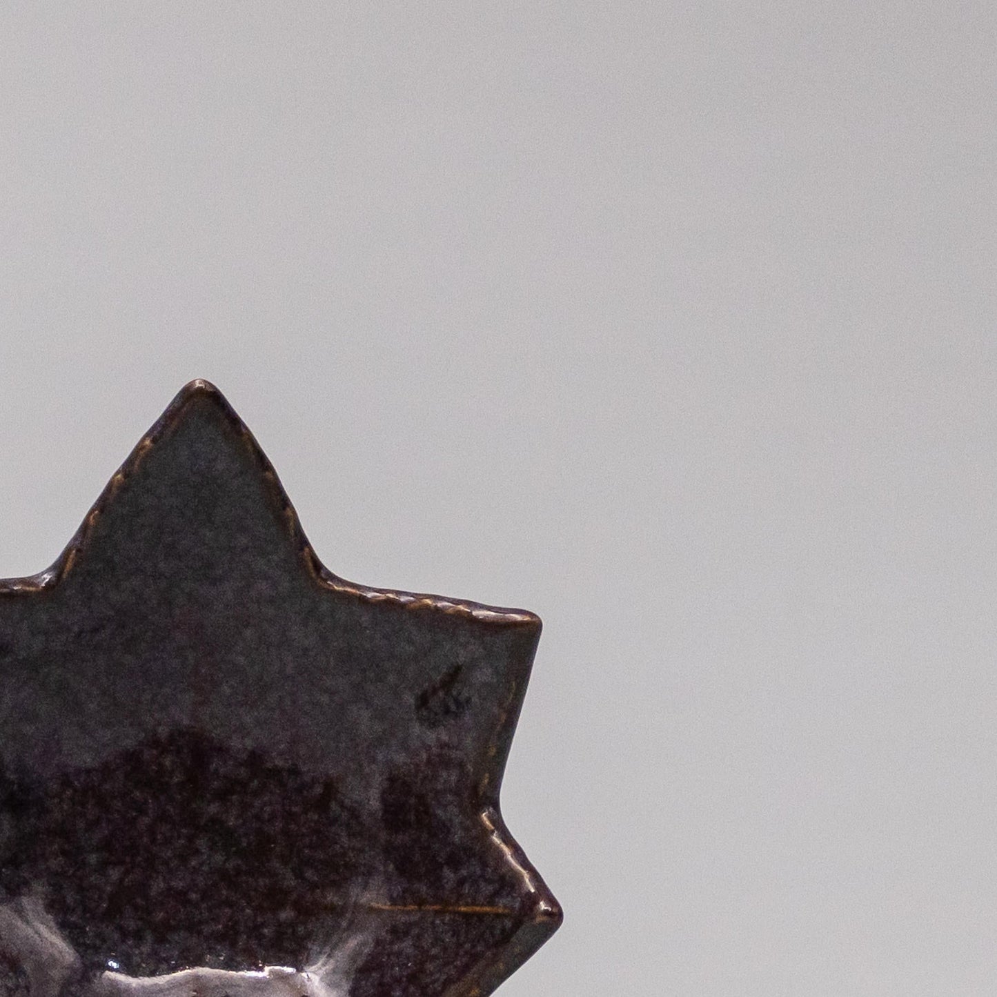 Sauce Dish Maple Leaf 6cm Rasin V637-Y2505-62
