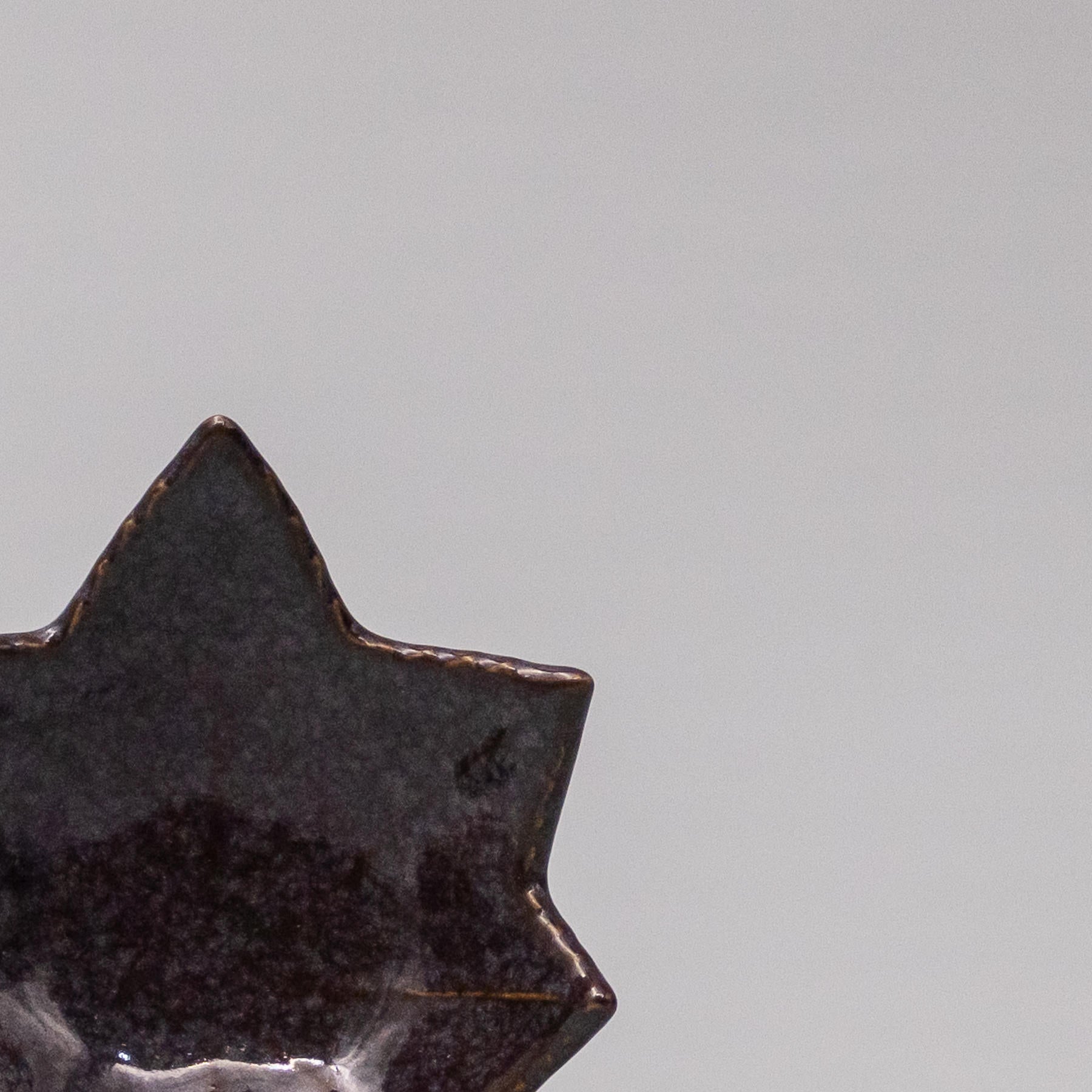 Sauce Dish Maple Leaf 6cm Rasin V637-Y2505-62