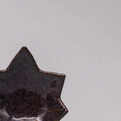 Sauce Dish Maple Leaf 6cm Rasin V637-Y2505-62