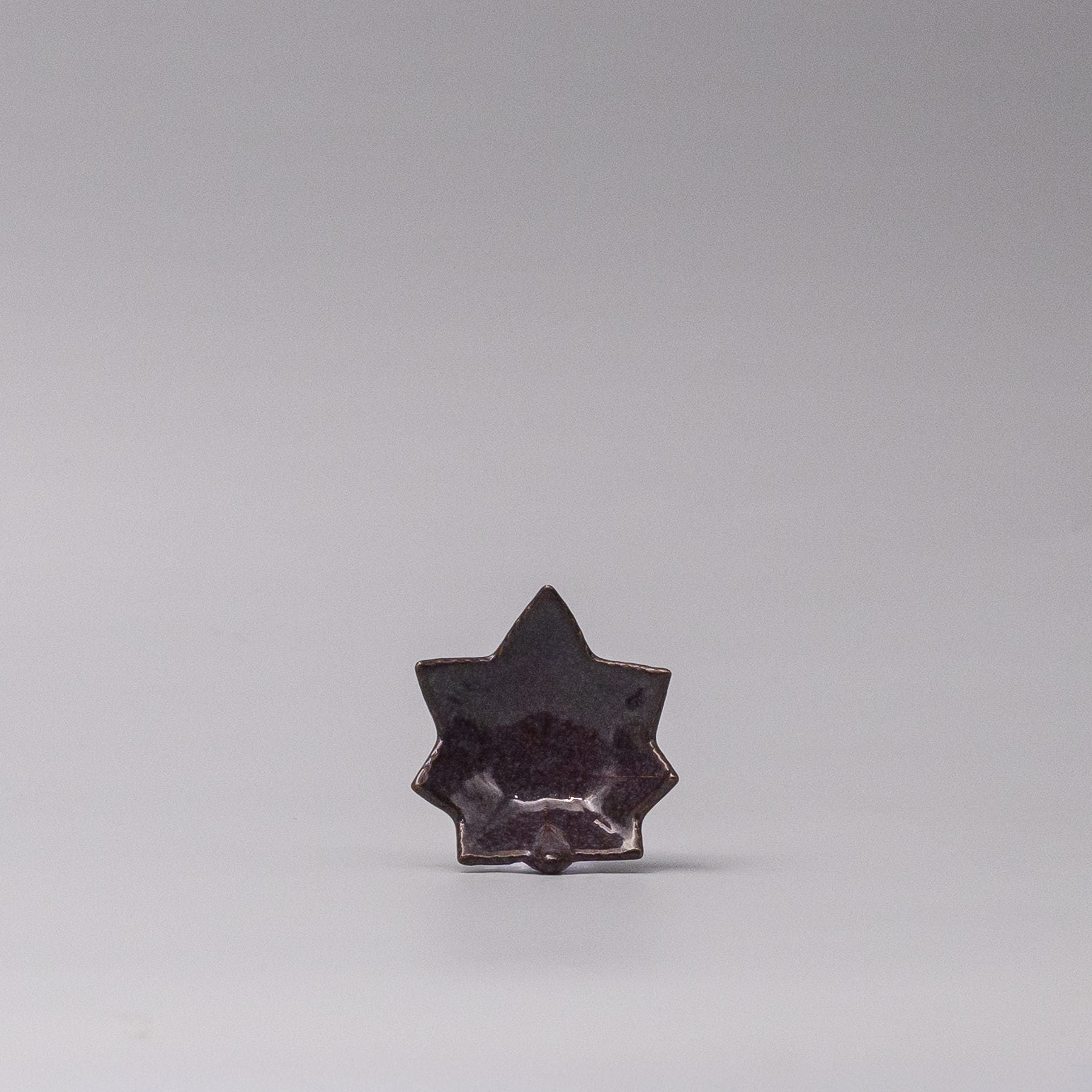 Sauce Dish Maple Leaf 6cm Rasin V637-Y2505-62
