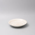Bowl Open Shallow 23cm Ivory Spiral Glaze V637-Y2524
