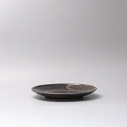 Plate 25cm Bronze Brushstroke Glaze V637-Y2528