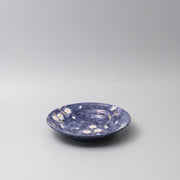 Bowl Open Shallow 20cm Indigo Sakura Design V637-Y2534