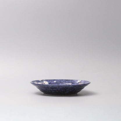 Bowl Open Shallow 20cm Indigo Sakura Design V637-Y2534