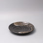 Plate Flat Based 25cm Bronze Brushstroke Glaze V637-Y2540