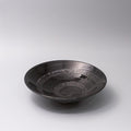 Serving Bowl 28cm Black Swirl Glaze V637-Y2548