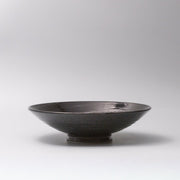 Serving Bowl 28cm Black Swirl Glaze V637-Y2548