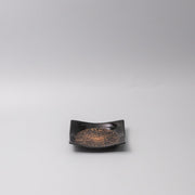 Plate Square 13.5cm Bronze Converging Glaze V637-Y2561