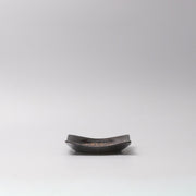 Plate Square 13.5cm Bronze Converging Glaze V637-Y2561