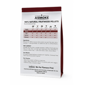 ASMOKE 100% Natural Cherry Wood BBQ Smoker Pellets (9kg / 20lbs) V642-20-LBS-9-5-KG-OF-100-PURE-CHERRY-PELLETS