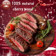 ASMOKE 100% Natural Cherry Wood BBQ Smoker Pellets (9kg / 20lbs) V642-20-LBS-9-5-KG-OF-100-PURE-CHERRY-PELLETS