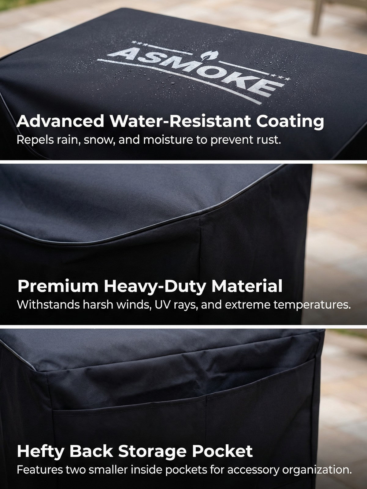 AS350 GRILL COVER V642-ASMOKE-AS350-GRILL-COVER