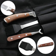 ASMOKE BBQ Knife Brush and Fork Set V642-ASMOKE-BBQ-SET