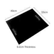 ASMOKE Premium Copper & Black BBQ Grill Mats (2-Pack) - Non-Stick PTFE Coating, Cooking Mats| Reusable and V642-ASMOKE-PREMIUM-COPPER-BLACK-GRILL-MAT