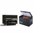 ASMOKE Essential Portable Wood Pellet Grill & Smart Smoker with 47L Premium Mini Fridge Bundle V642-XFAS-BNDL-ESS-GRL-FDG47