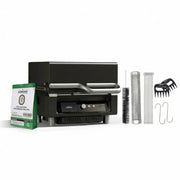 ASMOKE Essential Smart Portable Wood Pellet Grill & 3pc BBQ Tool Set & 5lb Applewood Pellets V642-XFAS-ESS-GRL-MCLSMTMS-AP5LB