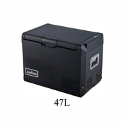 ASMOKE Premium Mini Fridge | 47L Compact Refrigerator with Roll-Bond Evaporator & Internal Light for Camping, V642-XFAS-MINI-FDG-47L