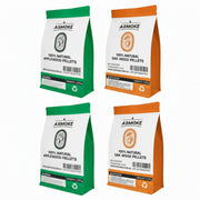 ASMOKE 4-Piece Premium Wood Pellet Variety Pack - Oak & Apple (2x Oak, 2x Apple) V642-XFAS-MIX-WO-PEL-AP-OAK-5LBSX4