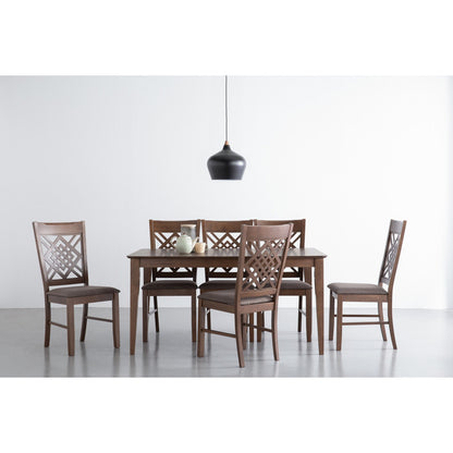 Allergo Dining Table 150cm Timber Dining Table - Cocoa V656-145077