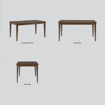 Allergo Dining Table 150cm Timber Dining Table - Cocoa V656-145077