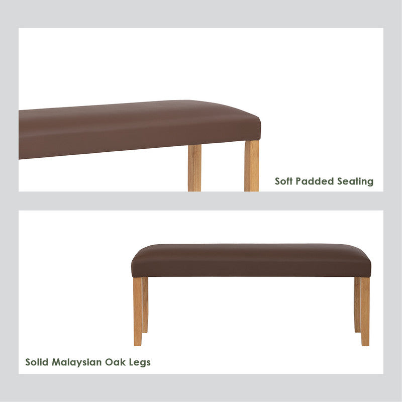 Mesi bench Ottoman - Natural V656-244004