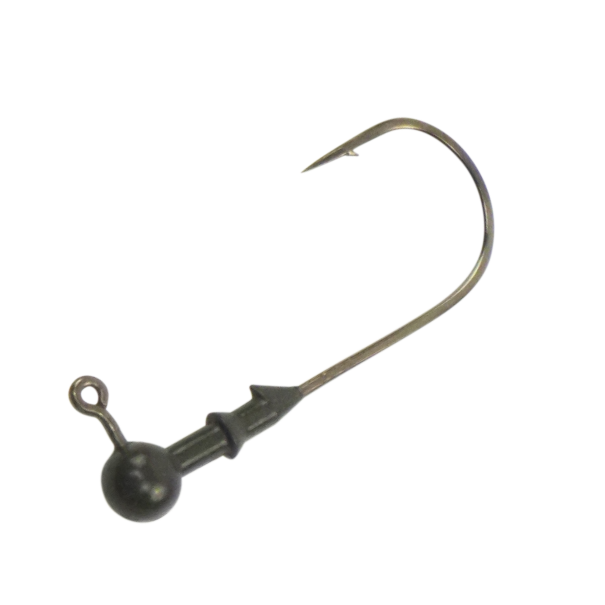 Vike 1/8 oz Round Jig Head with a Size 3/0 Hook Tungsten, 3 pack V658-93MC000020060