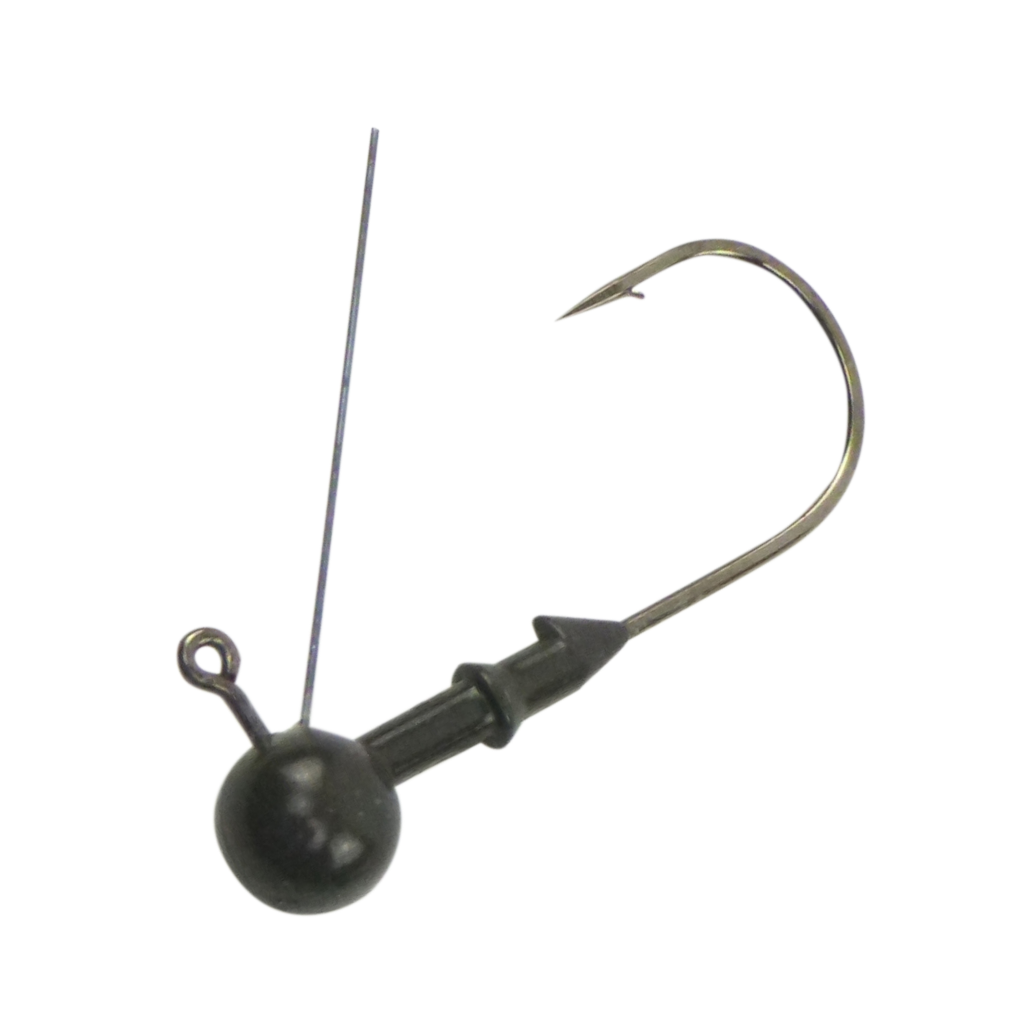 Vike 1/16 oz Weedless Round Jig Head with a Size 3/0 Hook Tungsten, 4 pack V658-93MC000020140