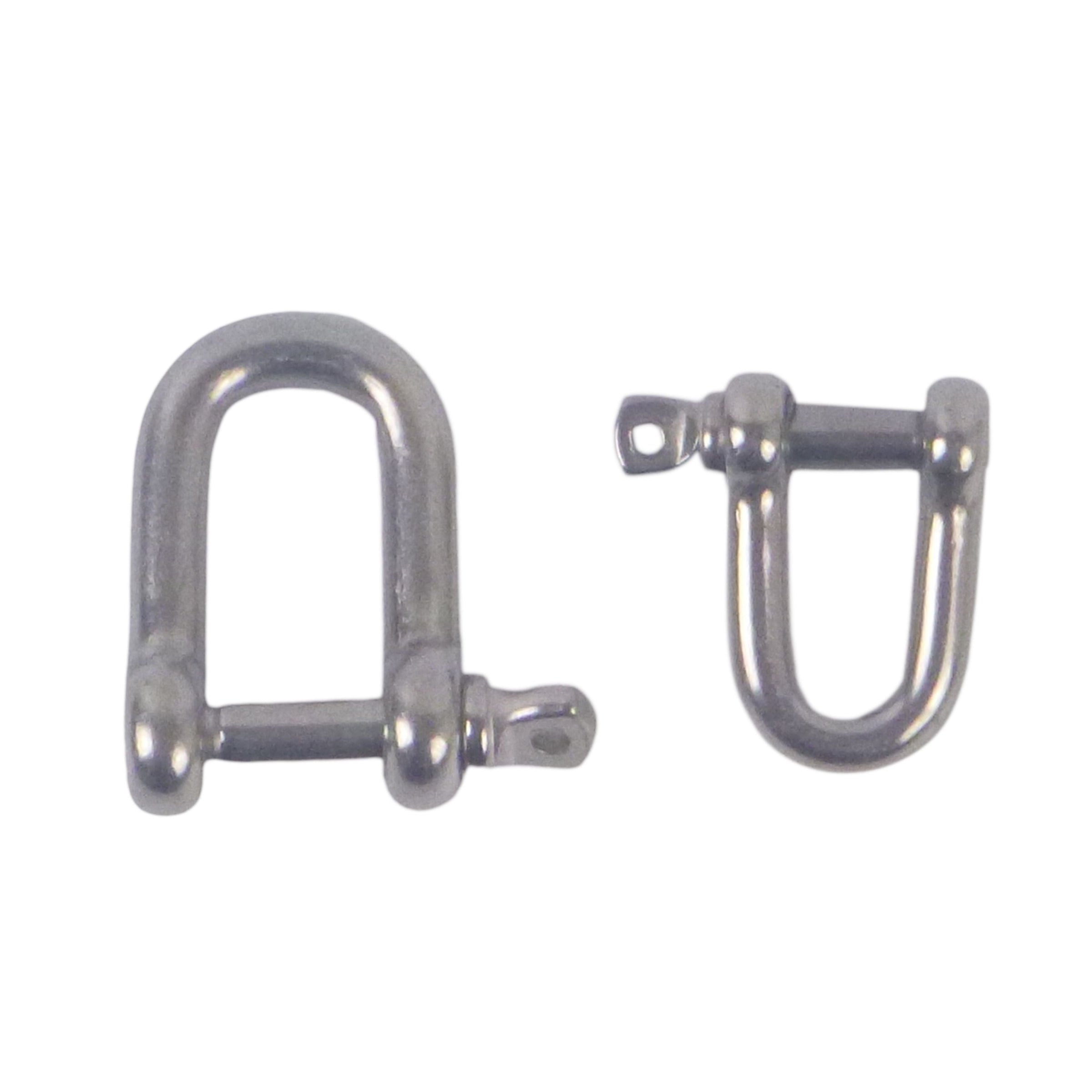 Swimerz Stainless Steel D Shackles, Size 2, 10 pack V658-93MC000020401