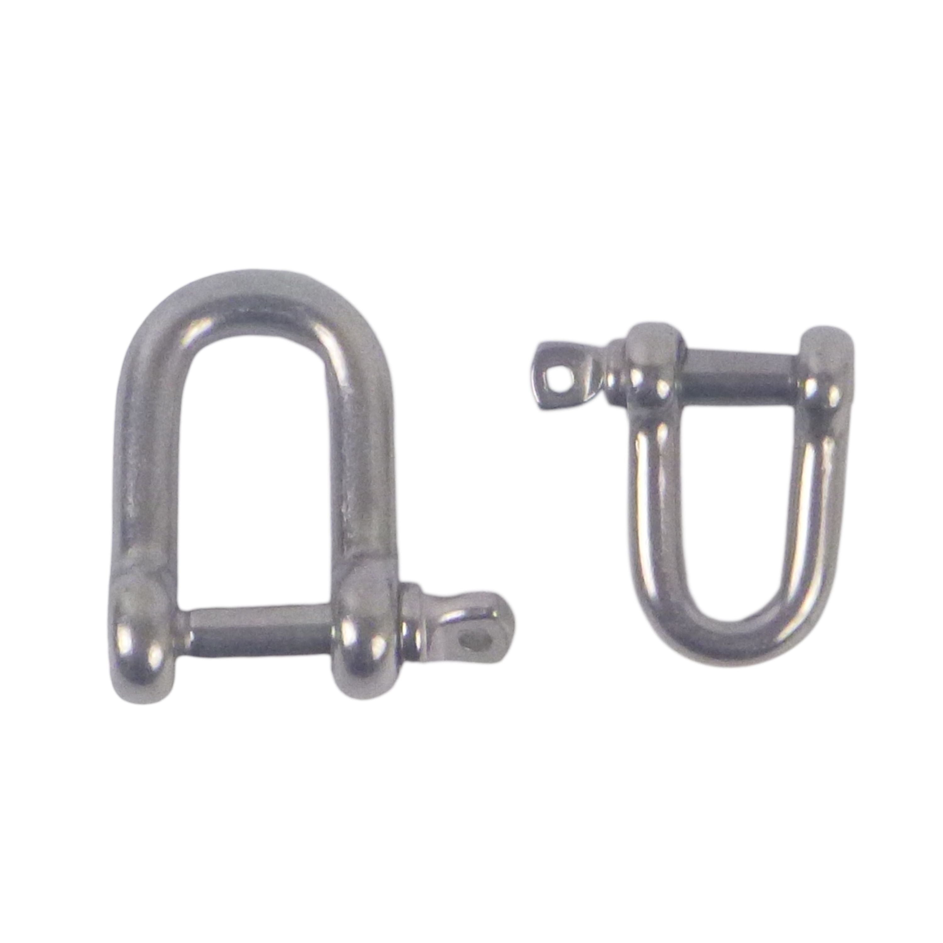 Swimerz Stainless Steel D Shackles, Size 2, 10 pack V658-93MC000020401