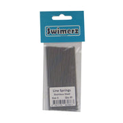Swimerz Stainless Steel Fishing Line Springs, Size 3, 10cmL, 1.6mmID, 2.2mmOD V658-93MC000020404