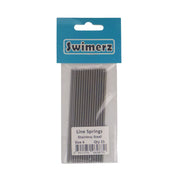 Swimerz Stainless Steel Fishing Line Springs, Size 4, 10cmL, 1.9mmID, 2.5mmOD V658-93MC000020405
