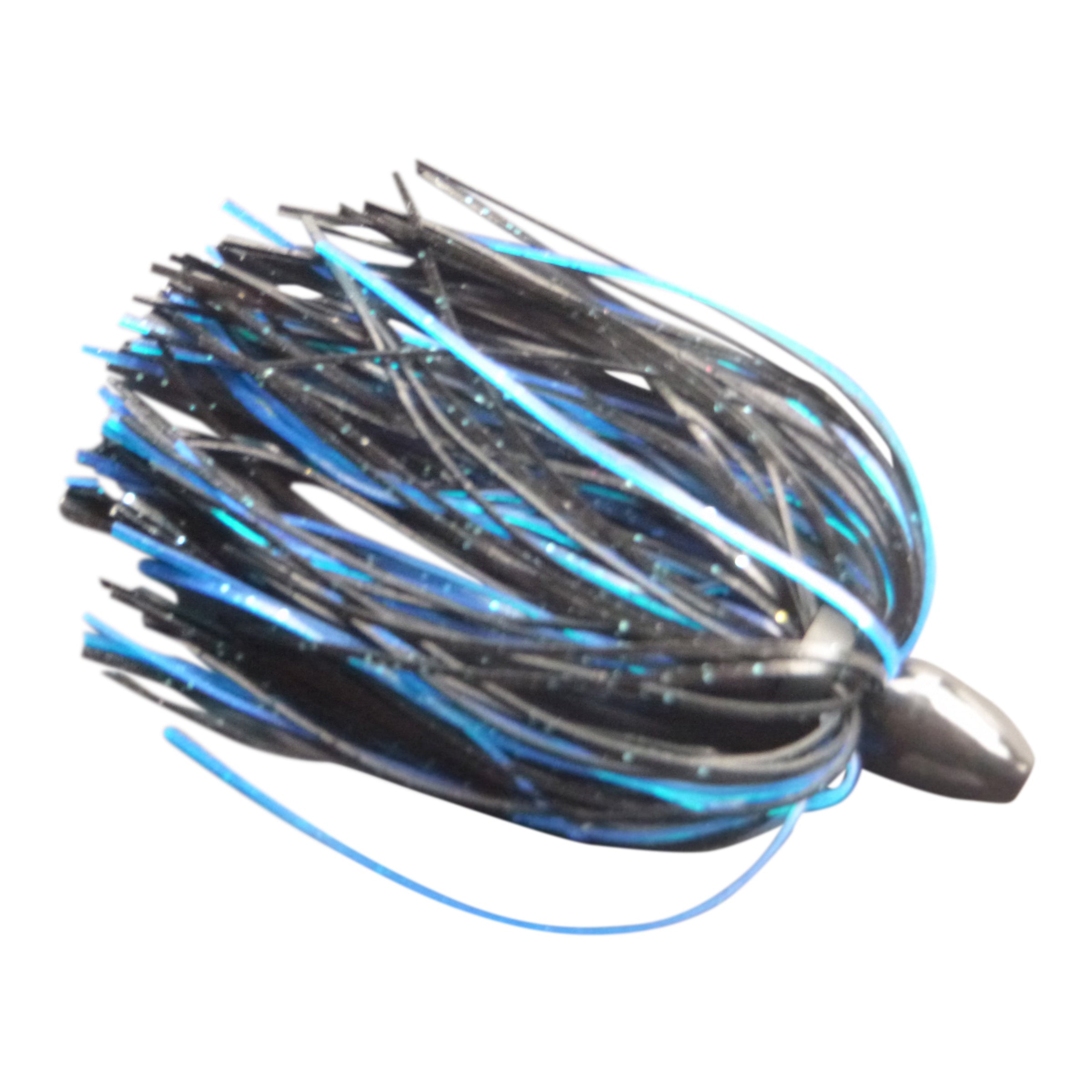 Vike 1/2 oz Skirted Microjig  in Black Blue