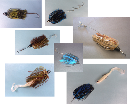 Vike 3/4 oz Skirted Microjig in Green Pumpkin V658-93MC000020630