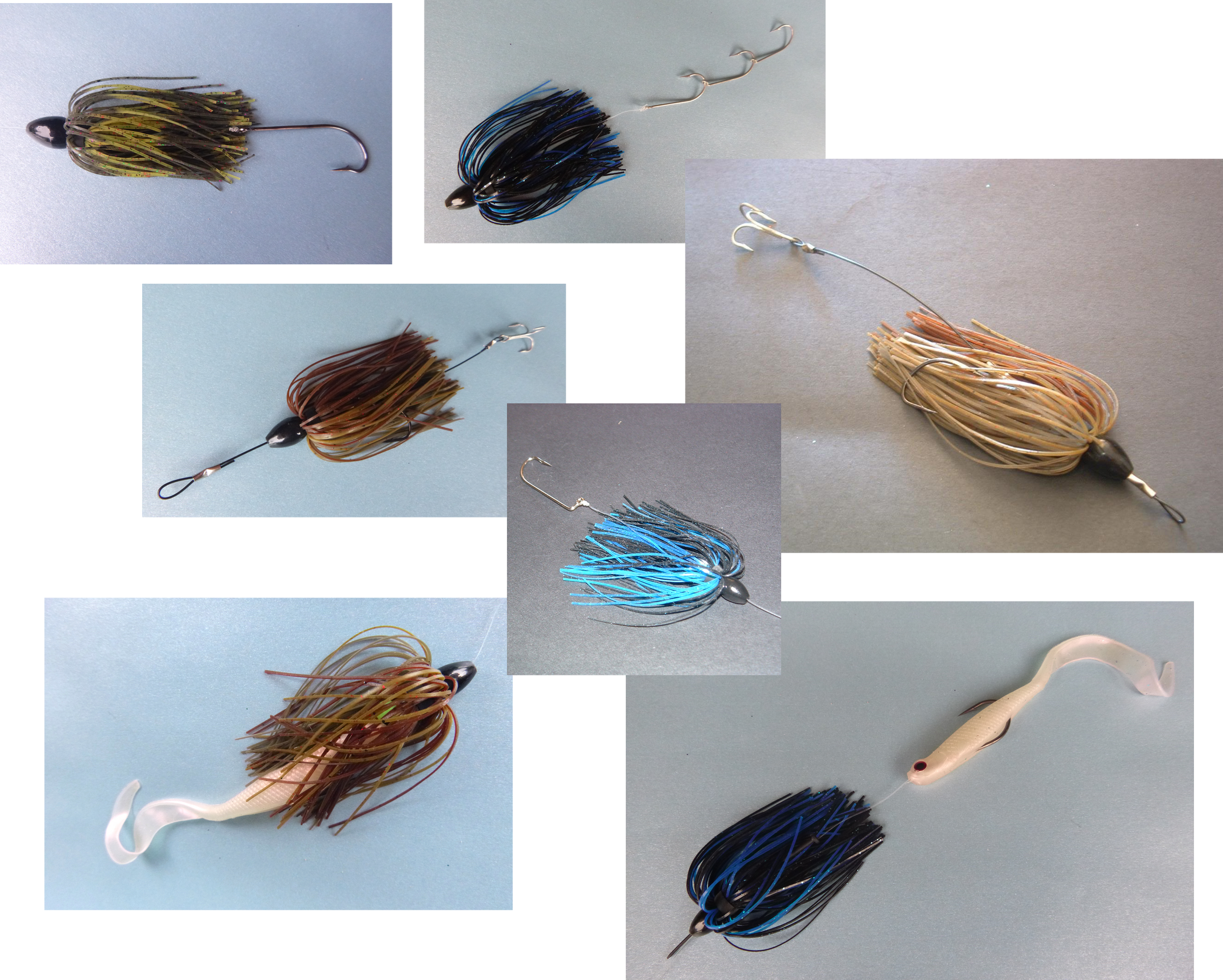 Vike 3/4 oz Skirted Microjig in Candy Craw