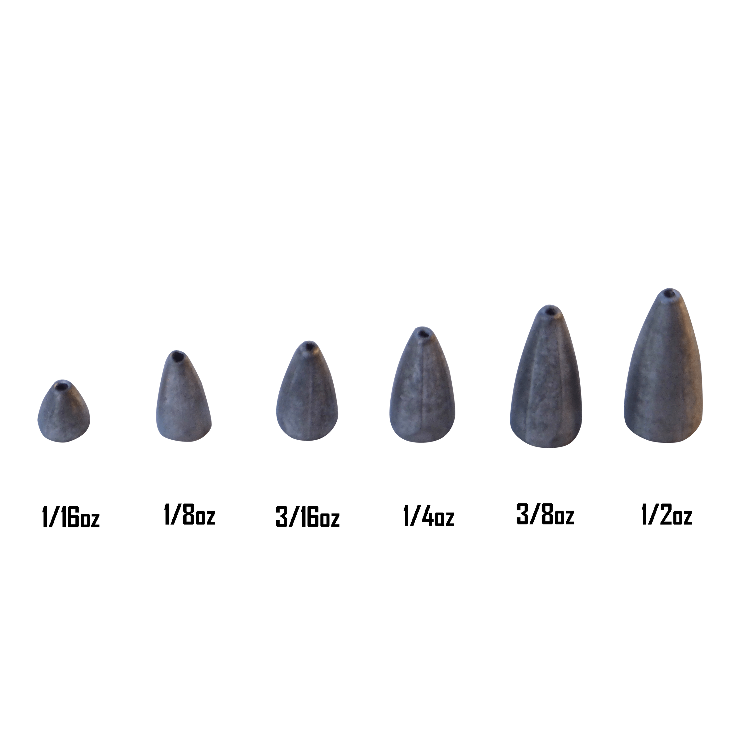 Swimerz 3/8 oz Lead Bullet Sinker - Qty 10 Pack V658-93MC000020880