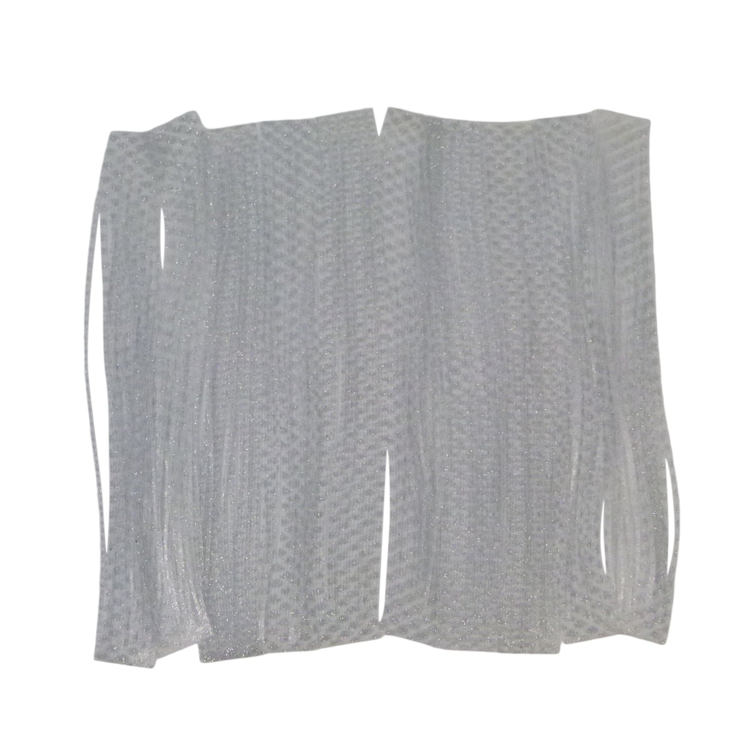 Artizan 22 strand silicon skirt, Natural Clear Silver, Pack of 20 V658-93MC000022003