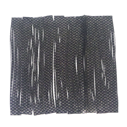 Artizan 22 strand silicon skirt, Natural Black Silver, Pack of 20 V658-93MC000022004