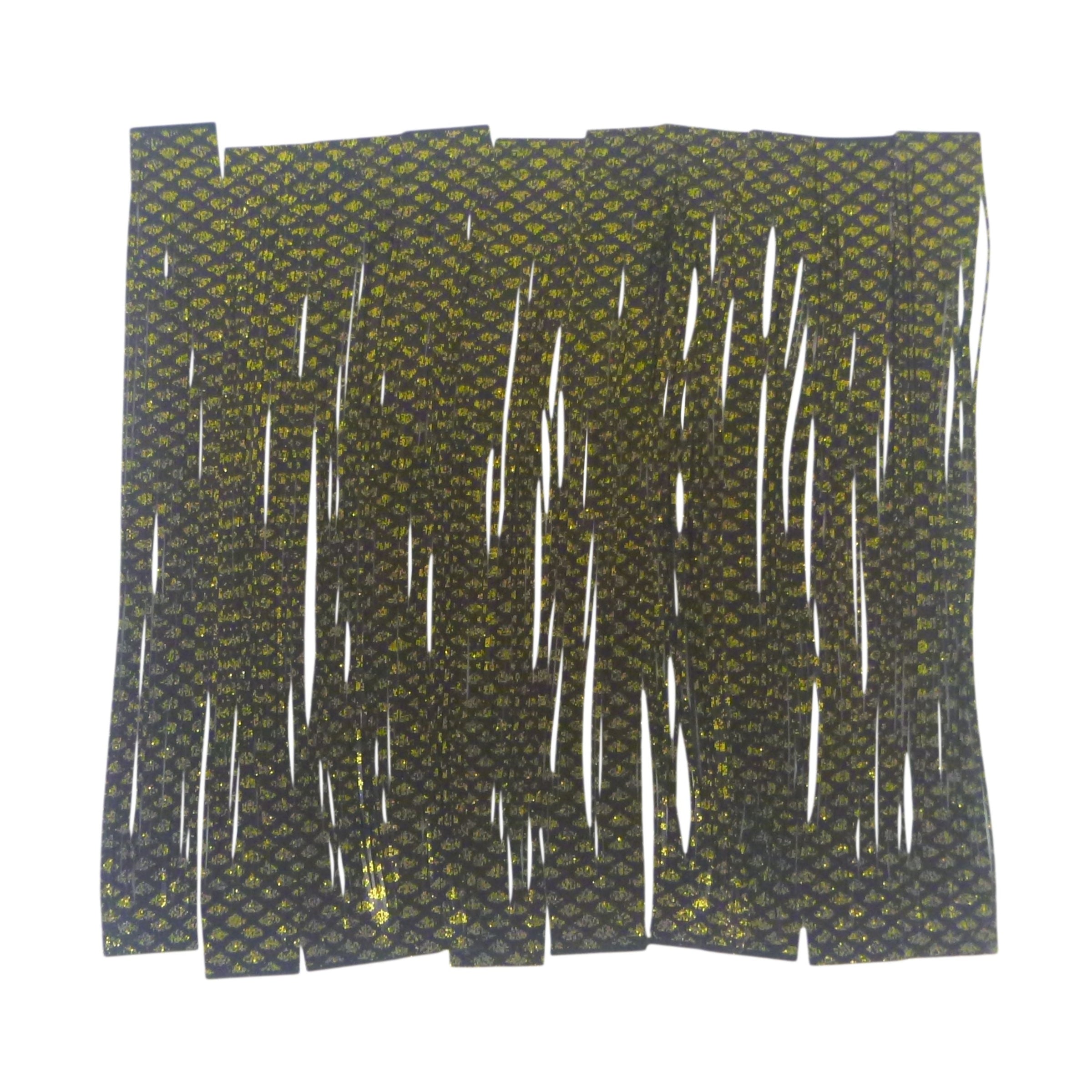 Artizan 22 strand silicon skirt, Natural Black Gold, Pack of 20