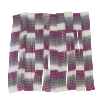 Artizan 22 strand silicon skirt, Purple Ripple, Pack of 20 V658-93MC000022008