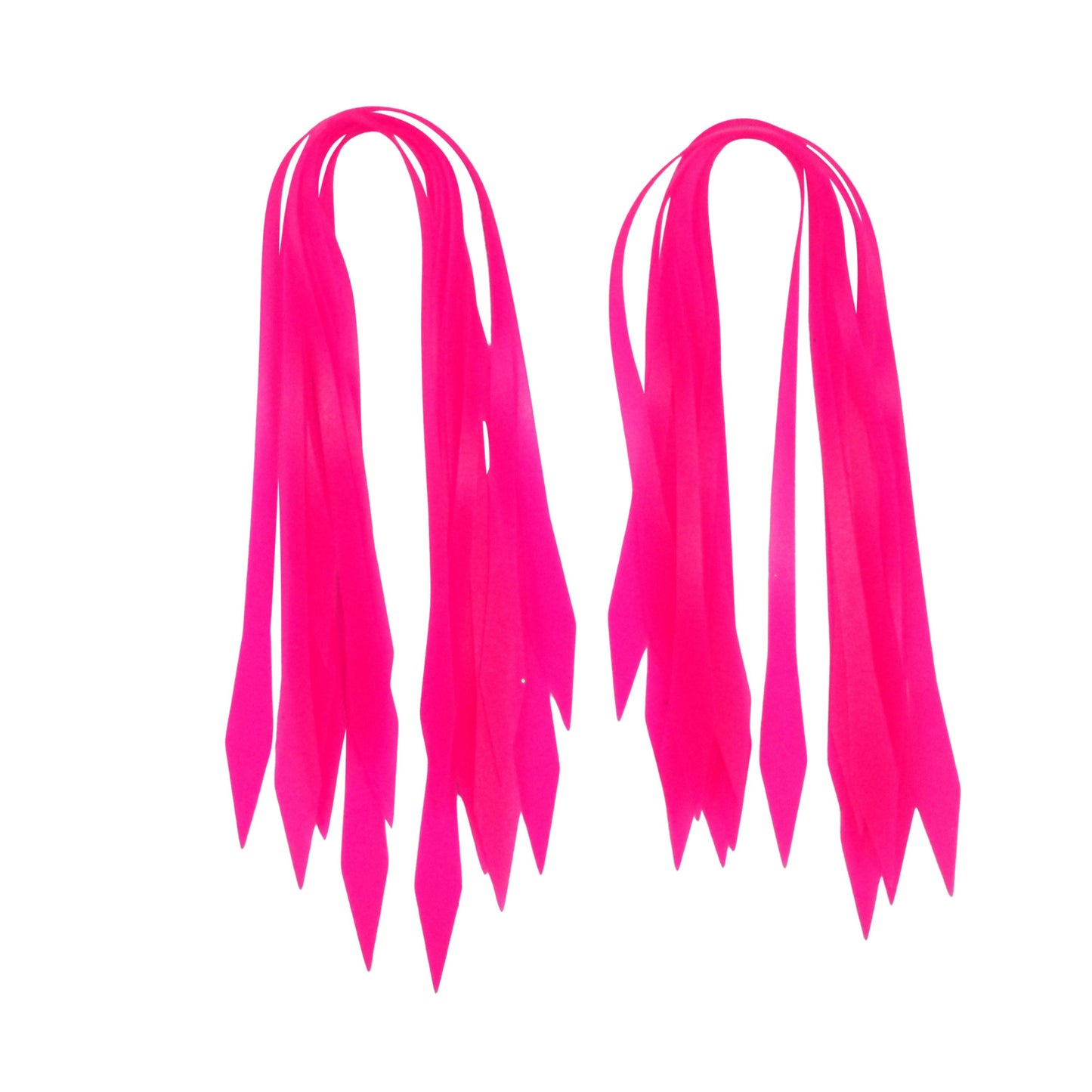 Artizan Silicon Lure Tails, Hot Pink, Pack of 20 V658-93MC000022010