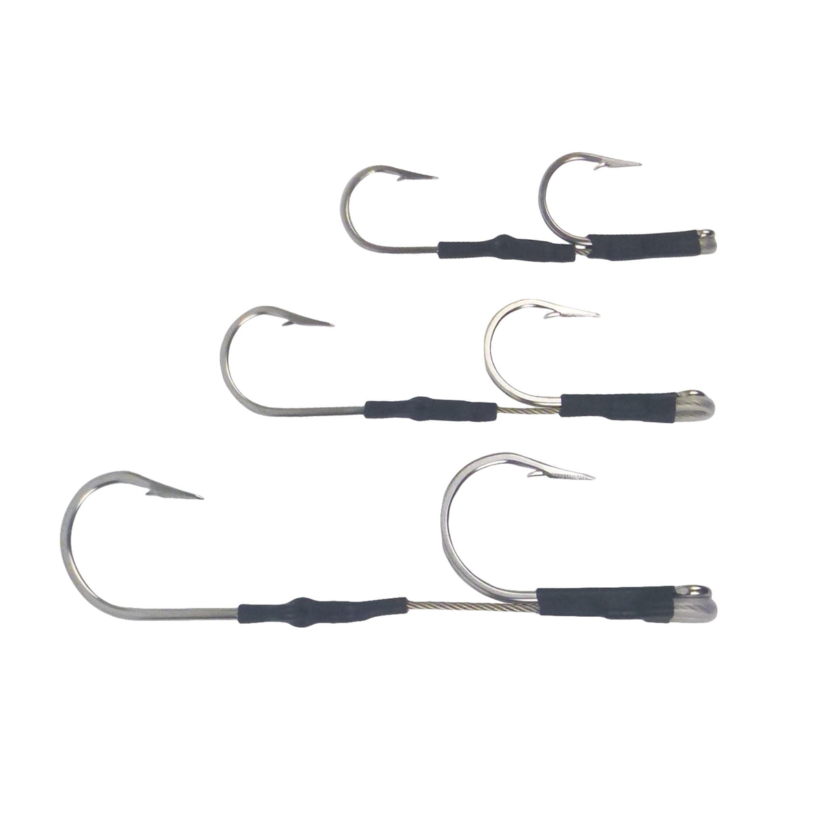 Swimerz Jigging & Trolling Hooks, Inline Double, 6/0, Qty 3 V658-93MC000022201
