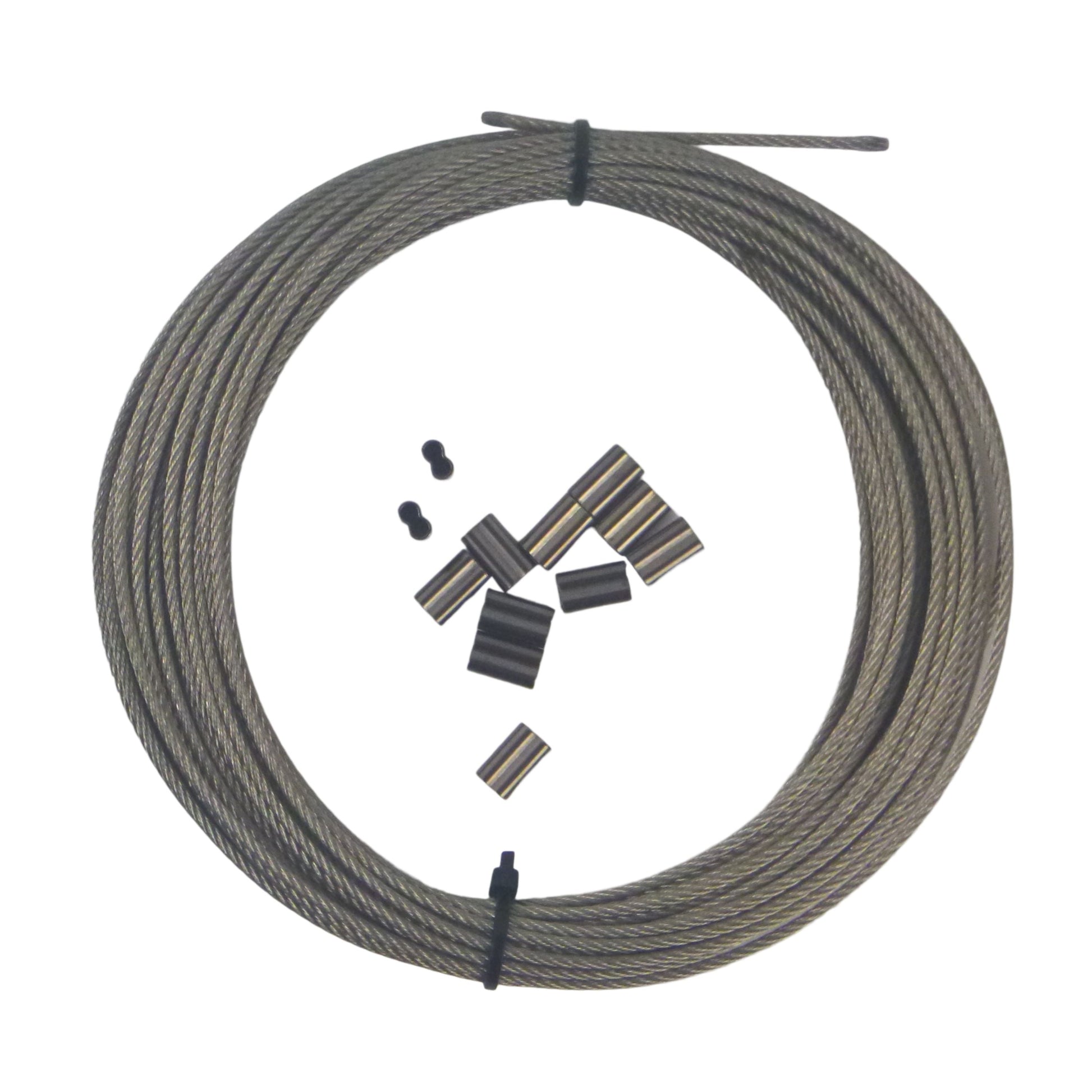 Swimerz 49 Strand Stainless Steel Trace Wire, 180lb, 30ft V658-93MC000028101
